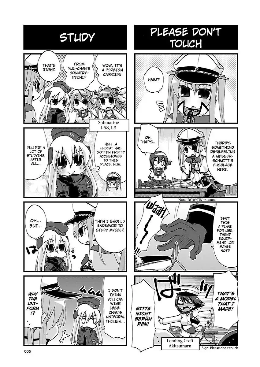 Kantai Collection - Kankore - 4-koma Comic - Fubuki, Ganbarimasu! Chapter 123 5